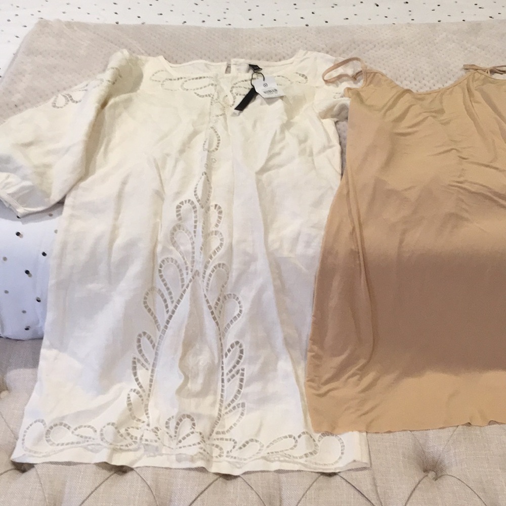 Vix linen dress